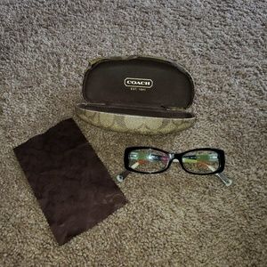 Coach Reading Glasses with case